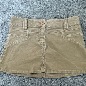 Vintage Calvin Klein corduroy Mini Skirt